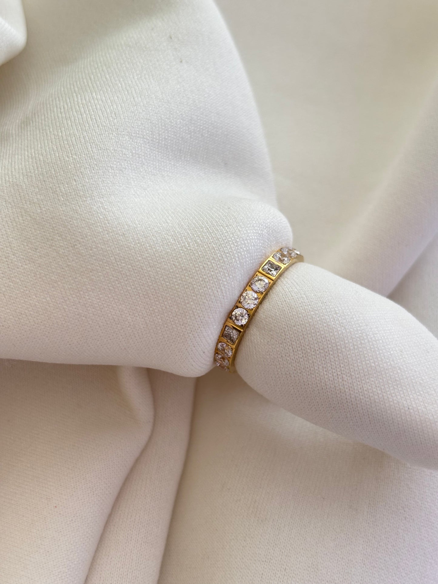 Althea Studded Band Ring