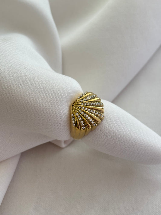 Shell Studded Ring