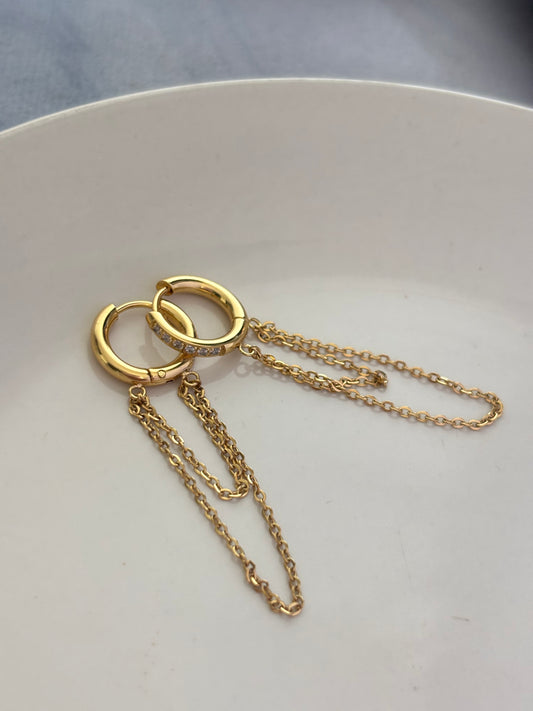 Cascade Chain Hoops