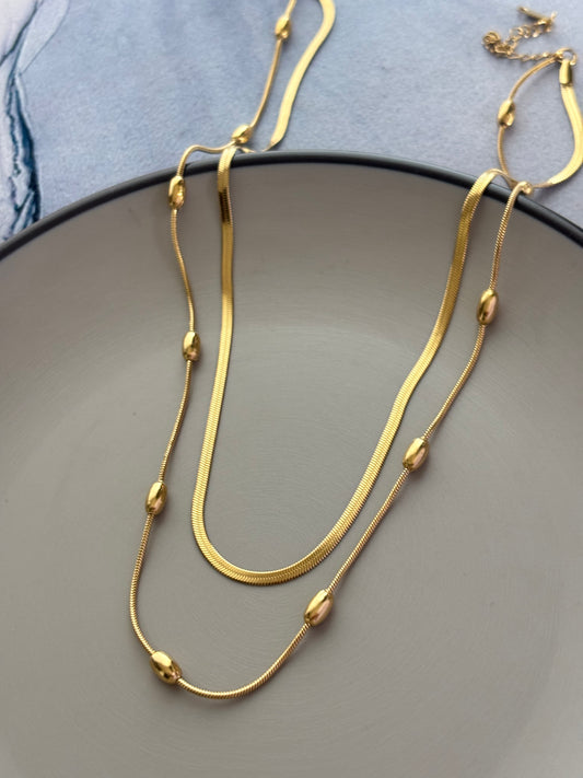 Sophie 2 layered Necklace