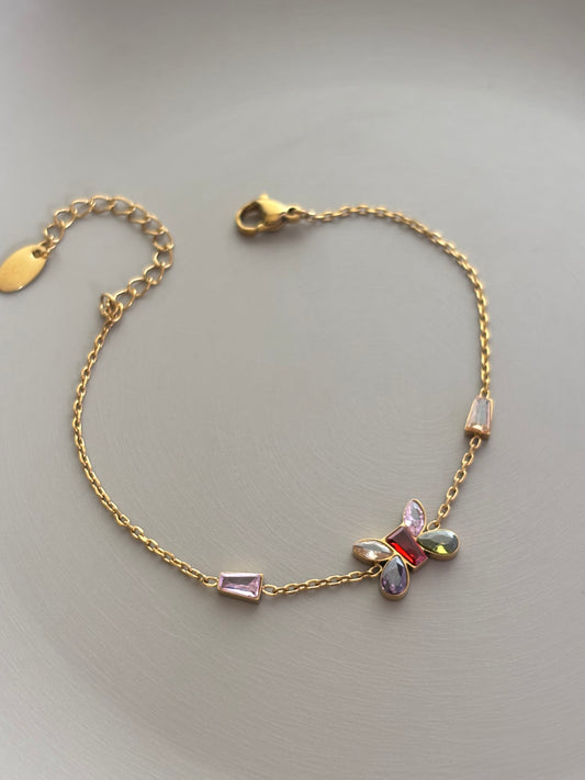 Rainbow Flutter Bracelet
