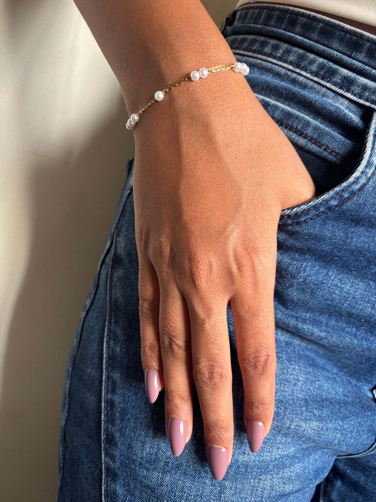 Pearlie Layered Bracelet