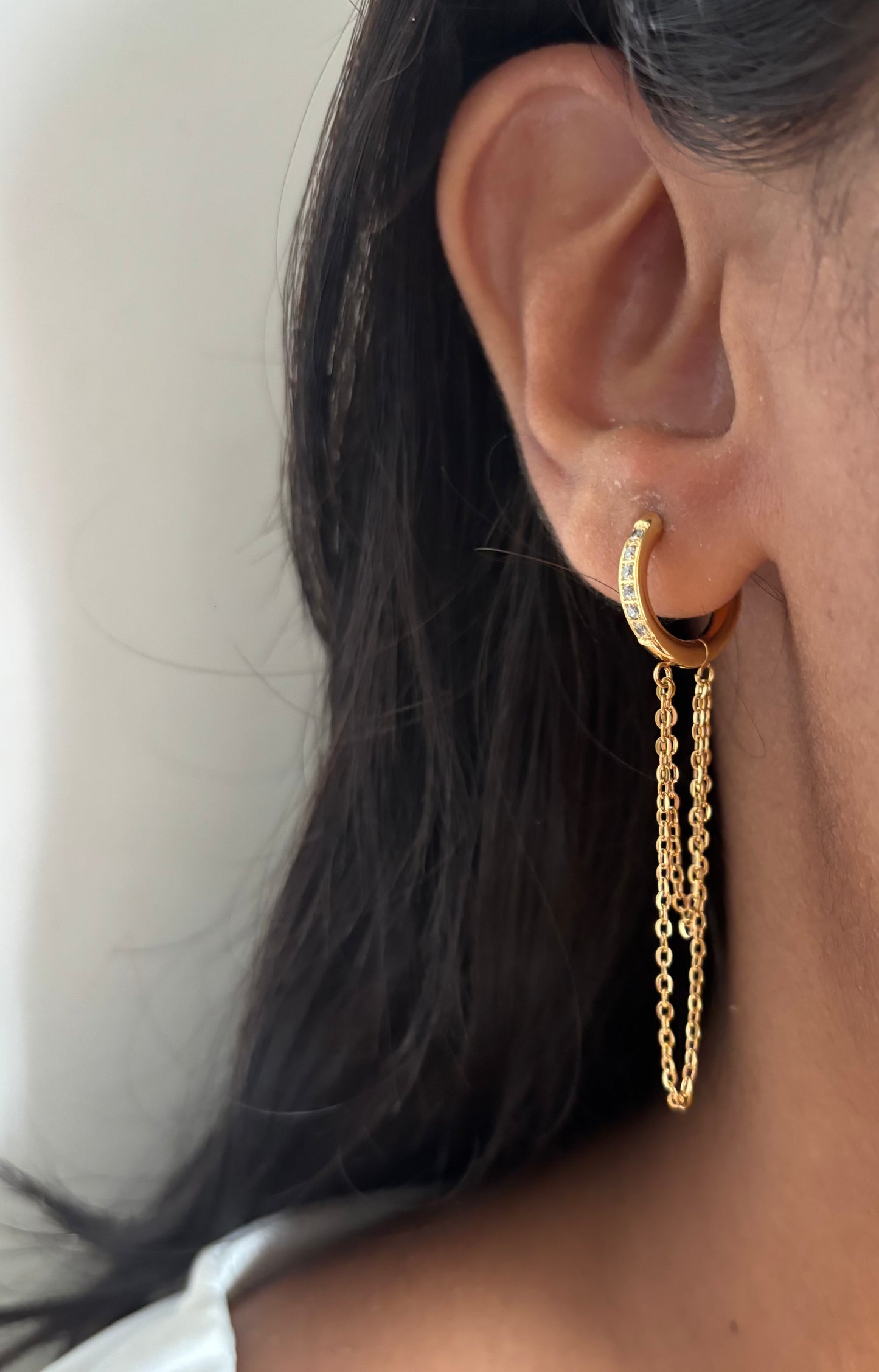 Cascade Chain Hoops