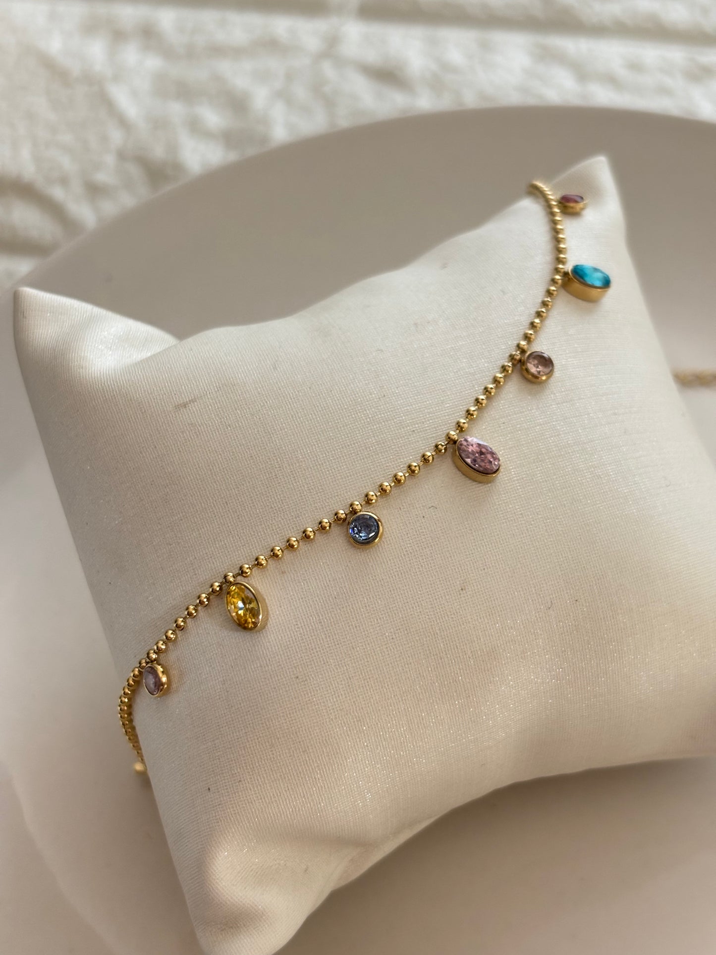 Multi-Oval Charm Bracelet