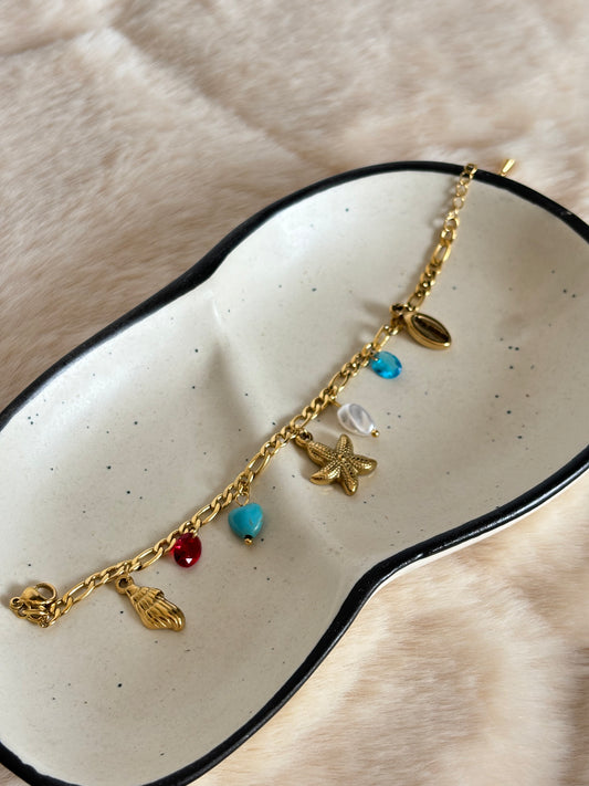 Star-fish ocean charm Bracelet