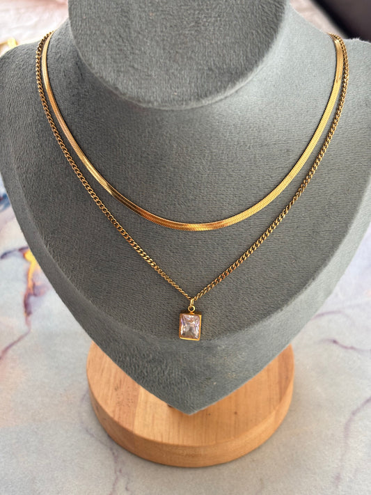 Sylvia Layered Necklace