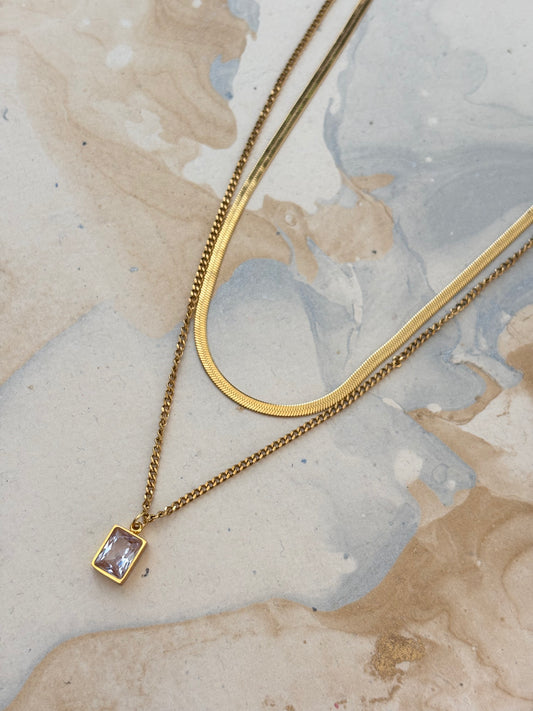 Sylvia Layered Necklace