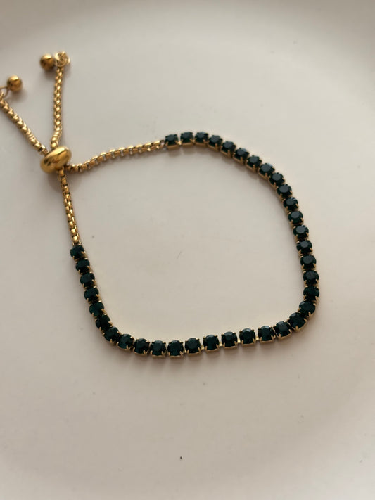 Emerald Pull up Bracelet 2.0