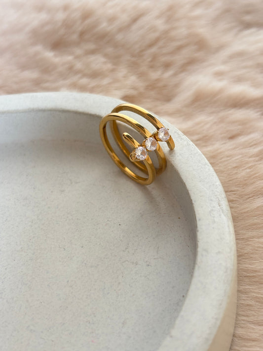 Misha Studded Ring