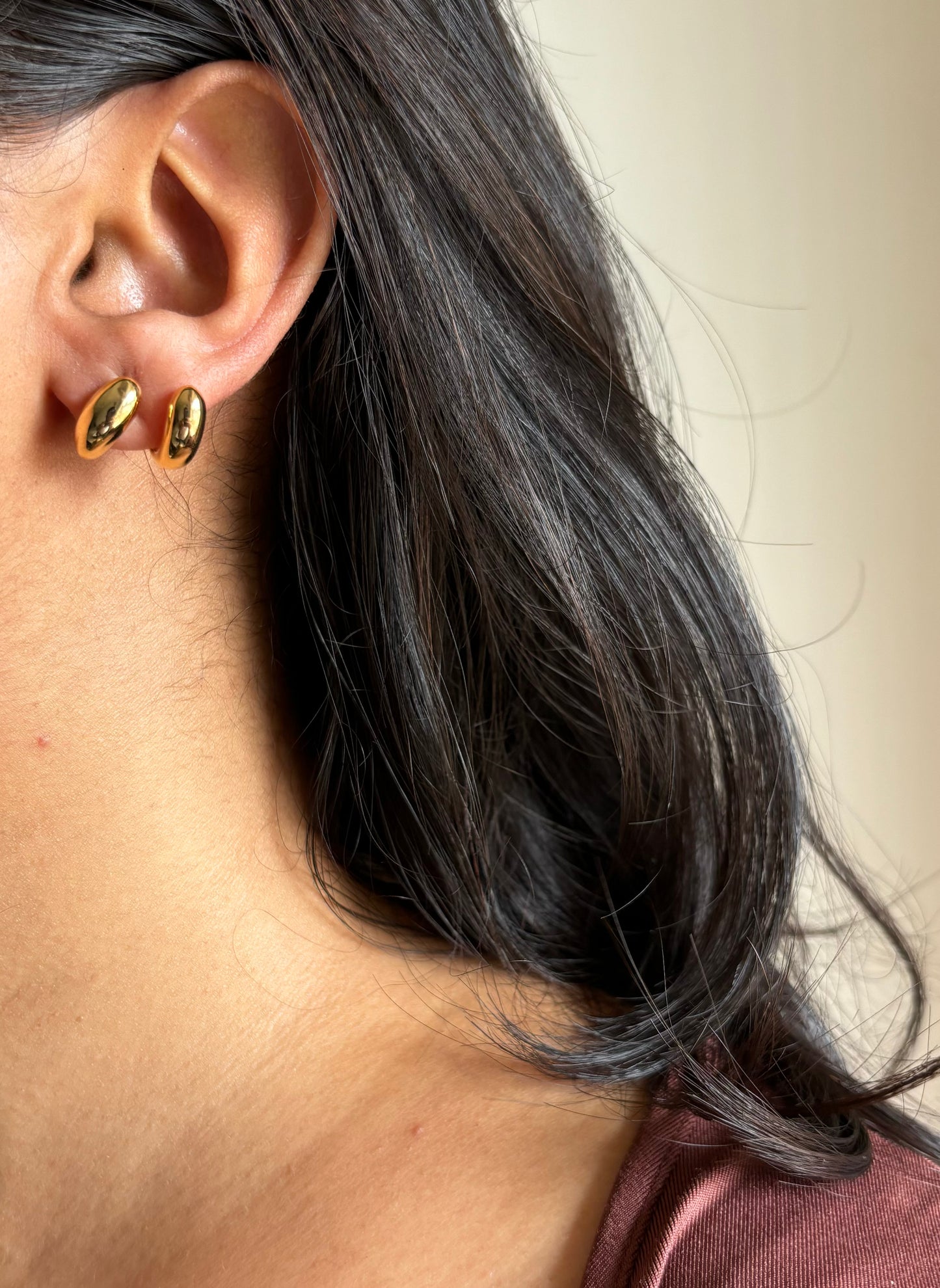 Back drop Twisted Earrings