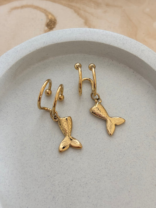 Fish-Tail Earrcuff