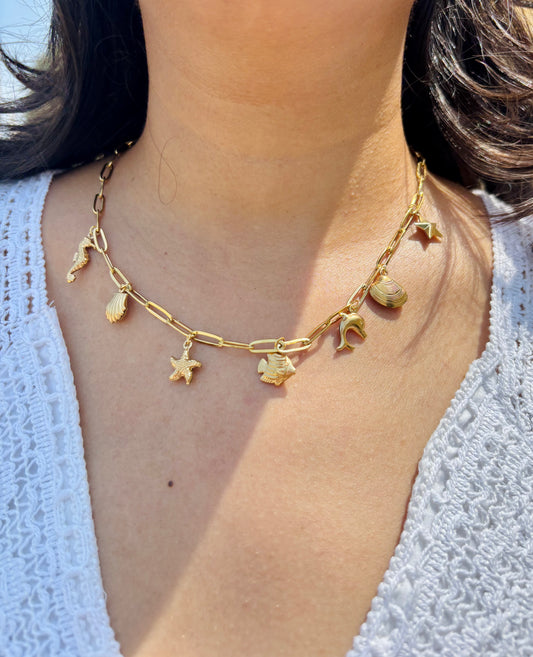 Ocean Charm Necklace