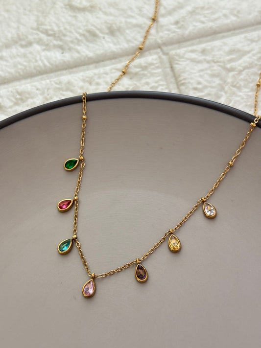 Charm Multi-color Necklace
