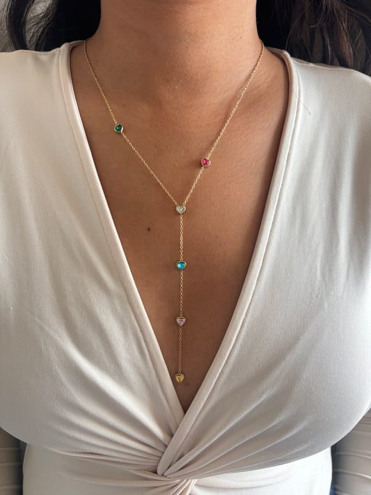 Rome Heart Y-Necklace