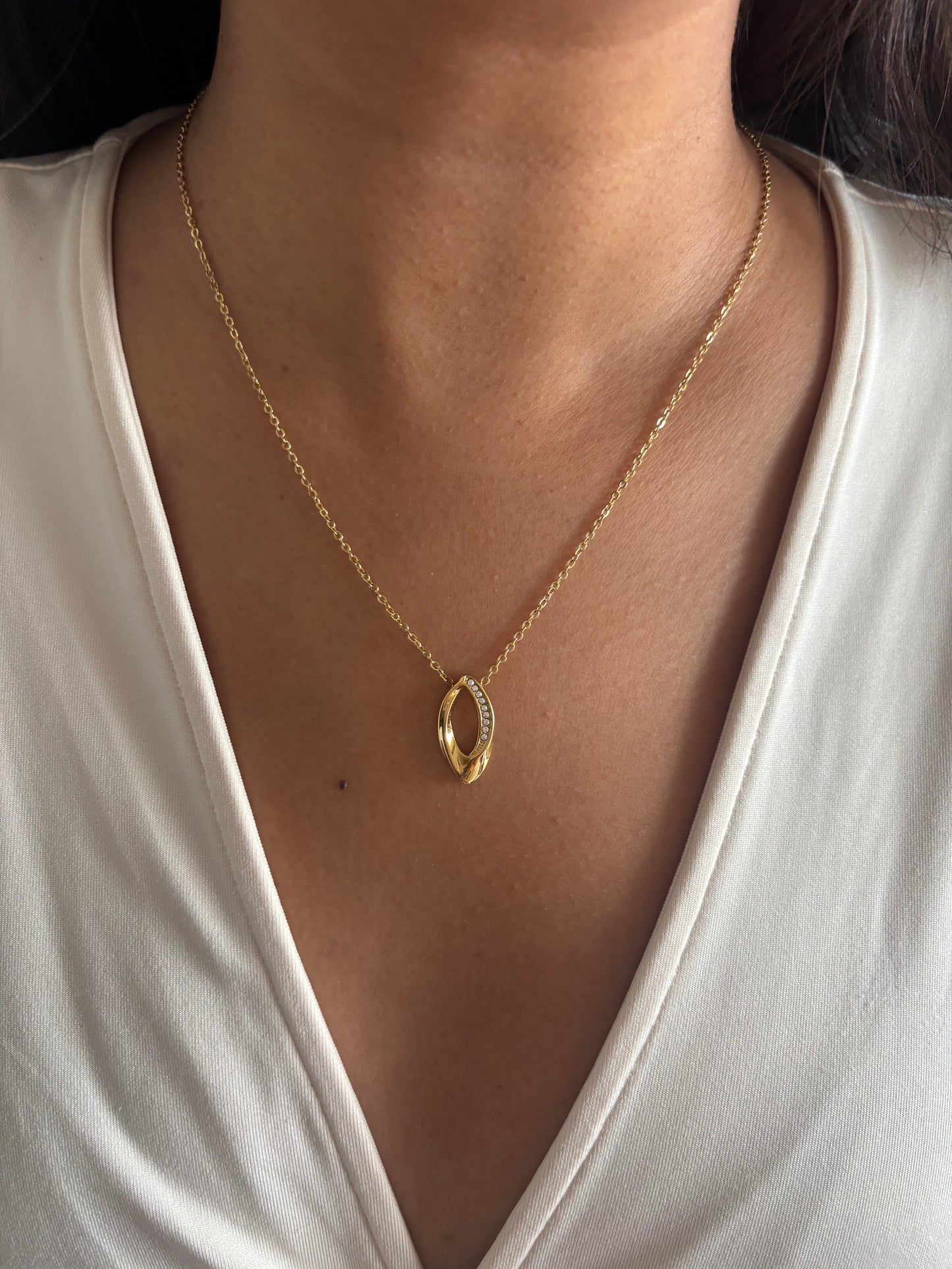 Mindy Studded Necklace