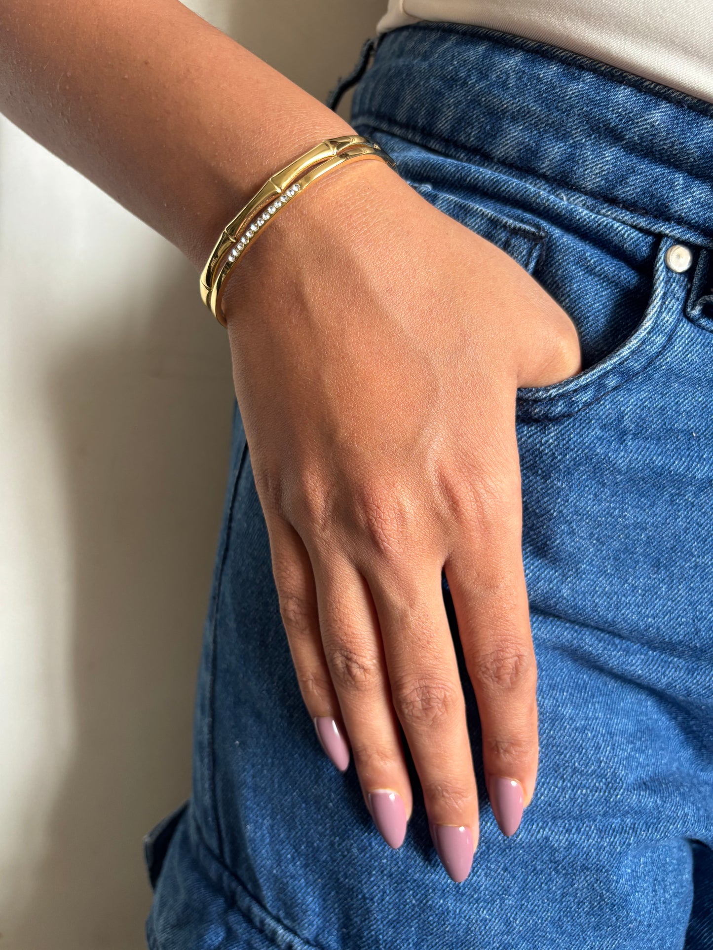 Studded Stem Bracelet