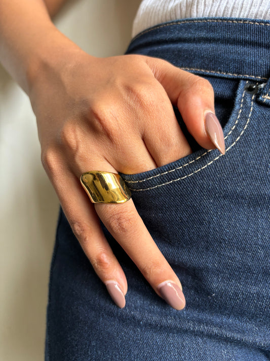 Gold Digger Ring - Stainless Steel