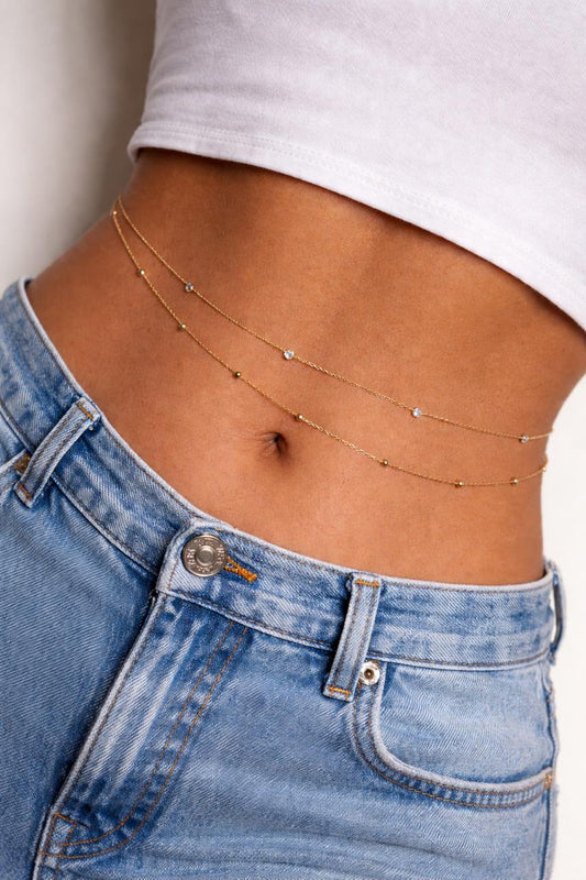Ziva Layered Waist Chain