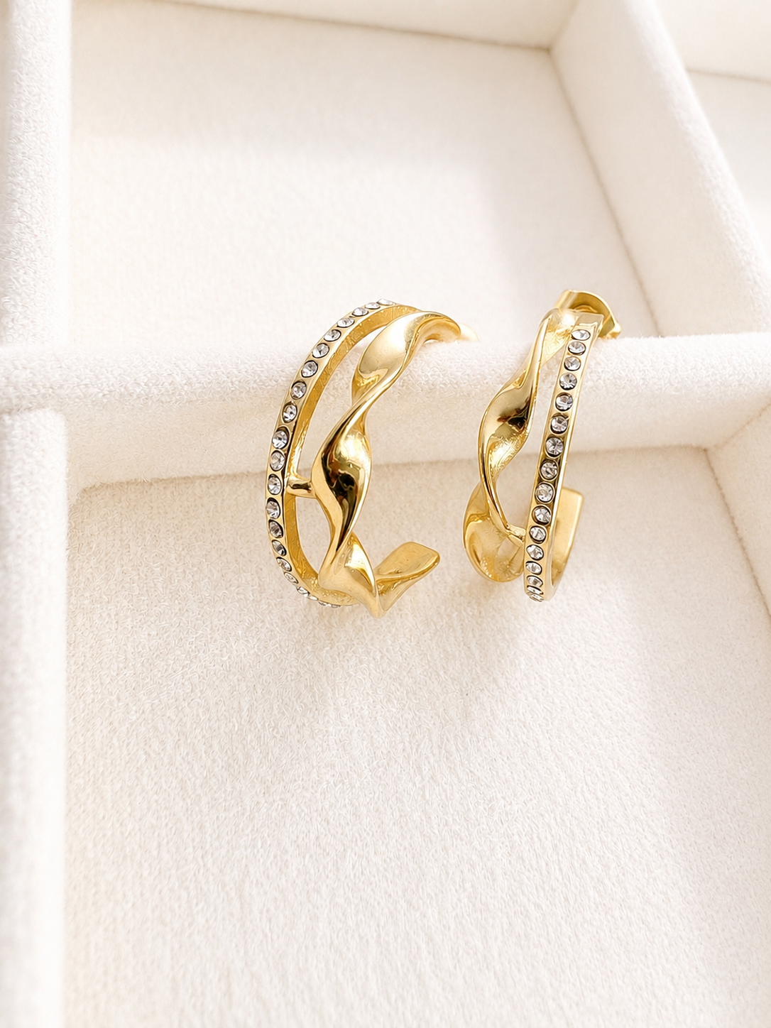 kendall Studded Hoops