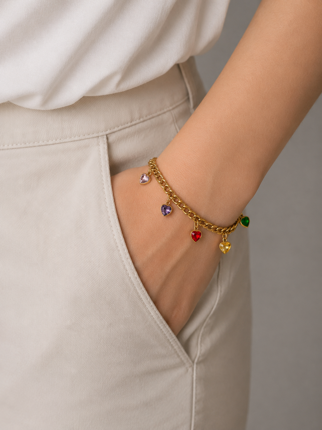 Cuban Multi Muse Bracelet